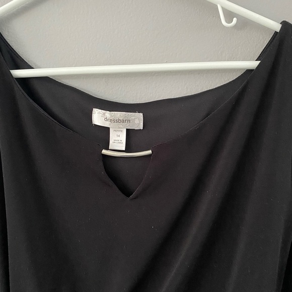 Dress Barn | little black dress. Size 14 P - Picture 2 of 9